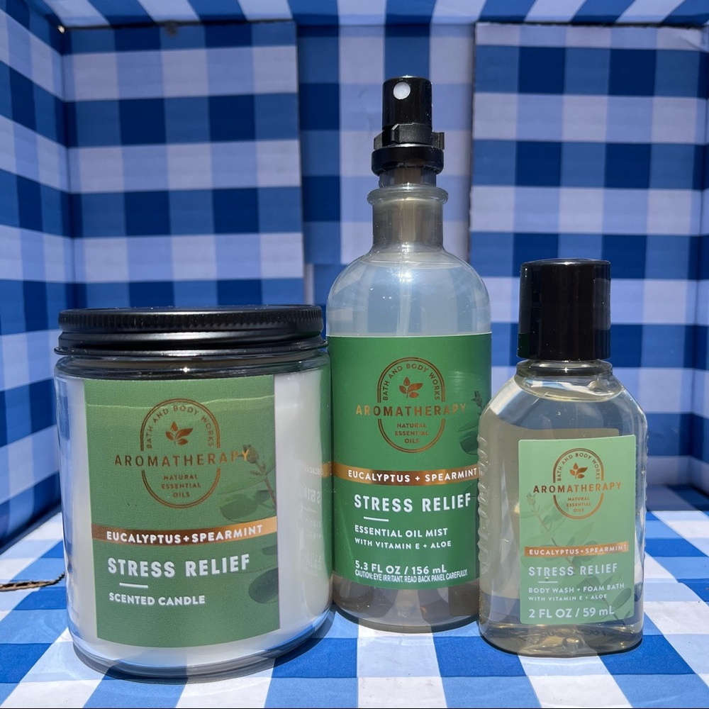 Stress Relief Eucalyptus + Spearmint BUNDLE